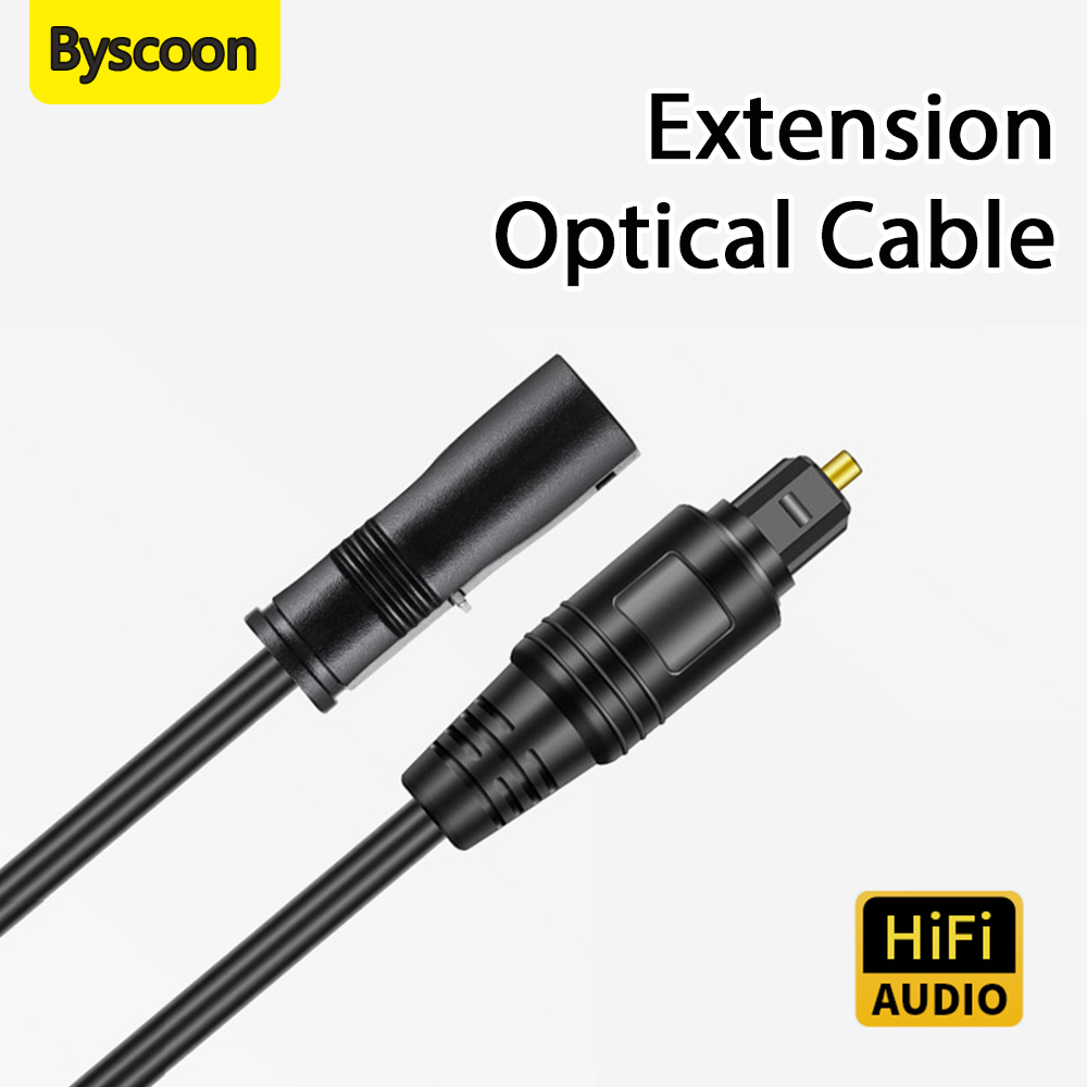 Home Cinema Onkyo 5.1 - Optische kabelverlenging Vrouw-naar-mannelijk glasvezel digitale audiokabel