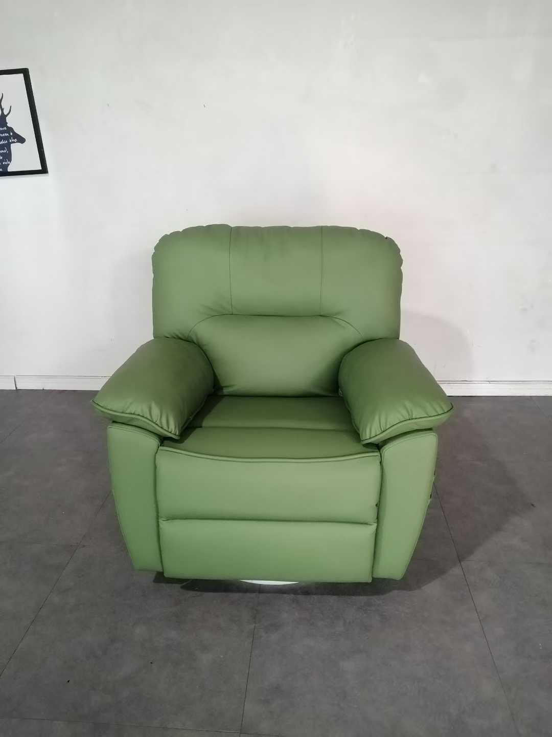 Home Cinema Recliners - Synthetisch lederen fauteuil met metalen frame,