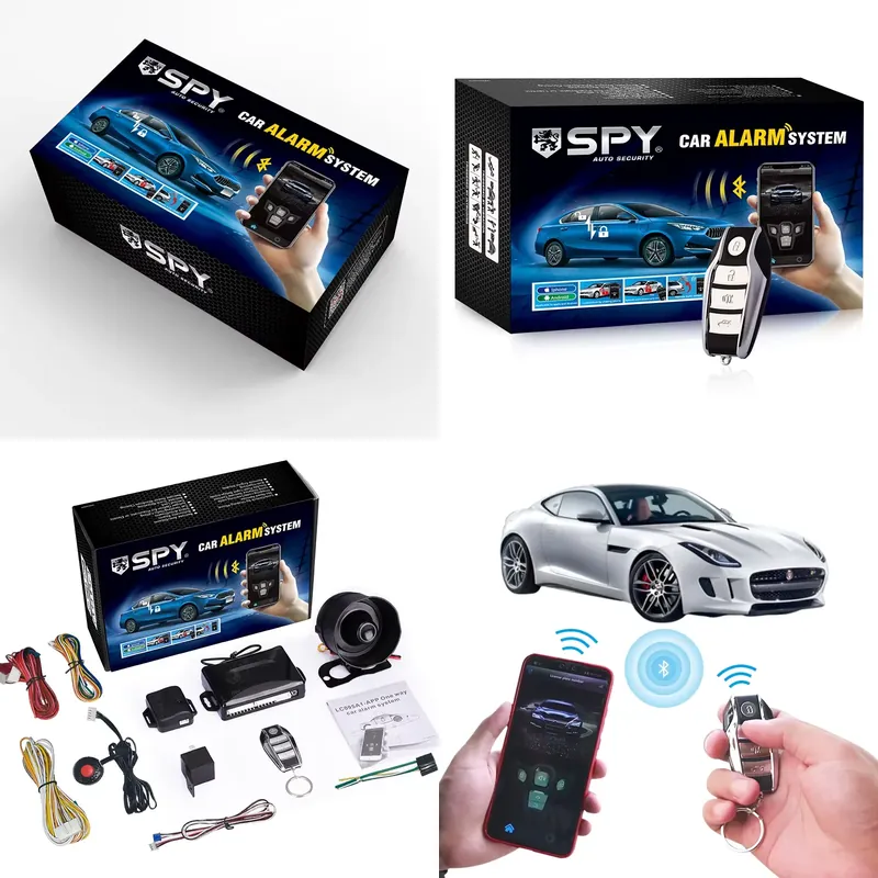 Universal Remote Control - Merk voor SPY universeel auto-alarmsysteem met