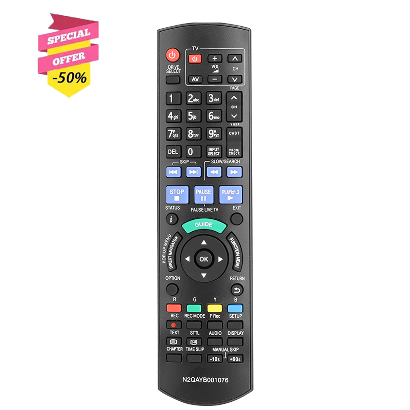 Blu Ray Disc Player - N2qayb001076 Afstandsbediening Voor Panonic Smart Netwerk
