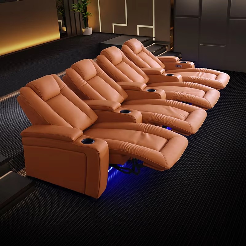 Home Cinema Recliners - Luxe handmatige bioscoopbanken, relaxfauteuils, thuisbioscoop, premium