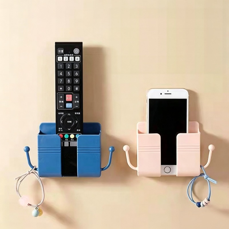 Universal Remote Control - Wandrek zonder boren, meerkleurig, met houder
