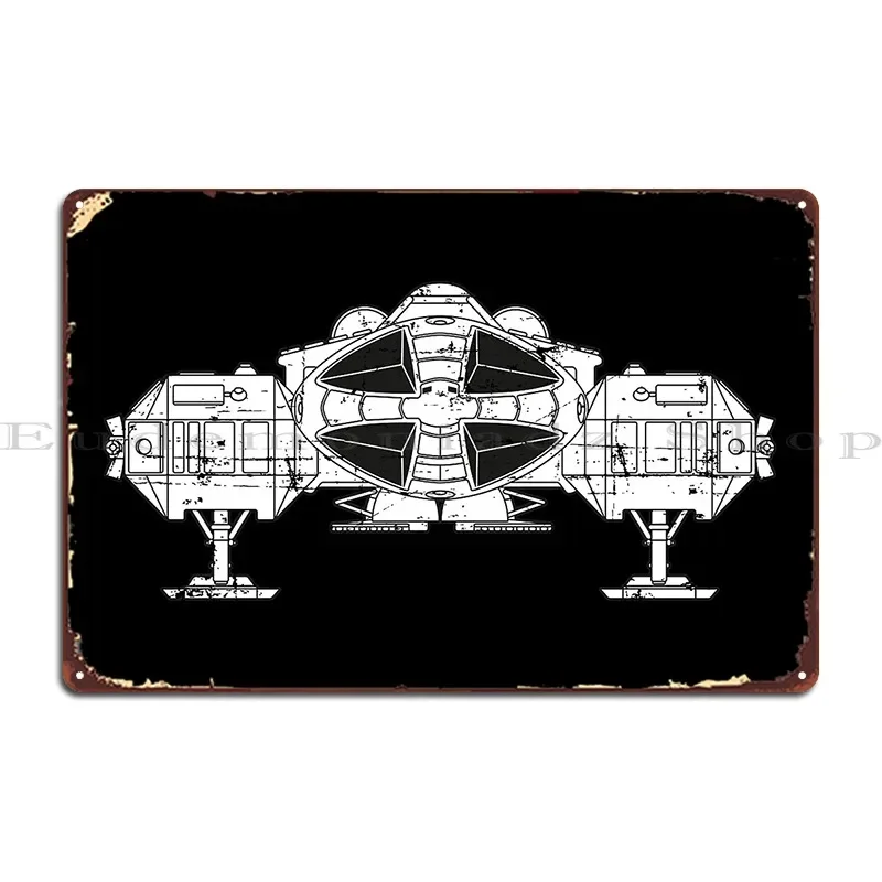 Home Cinema Inspiration - Distressed Eagle geïnspireerd metalen bord Cinema