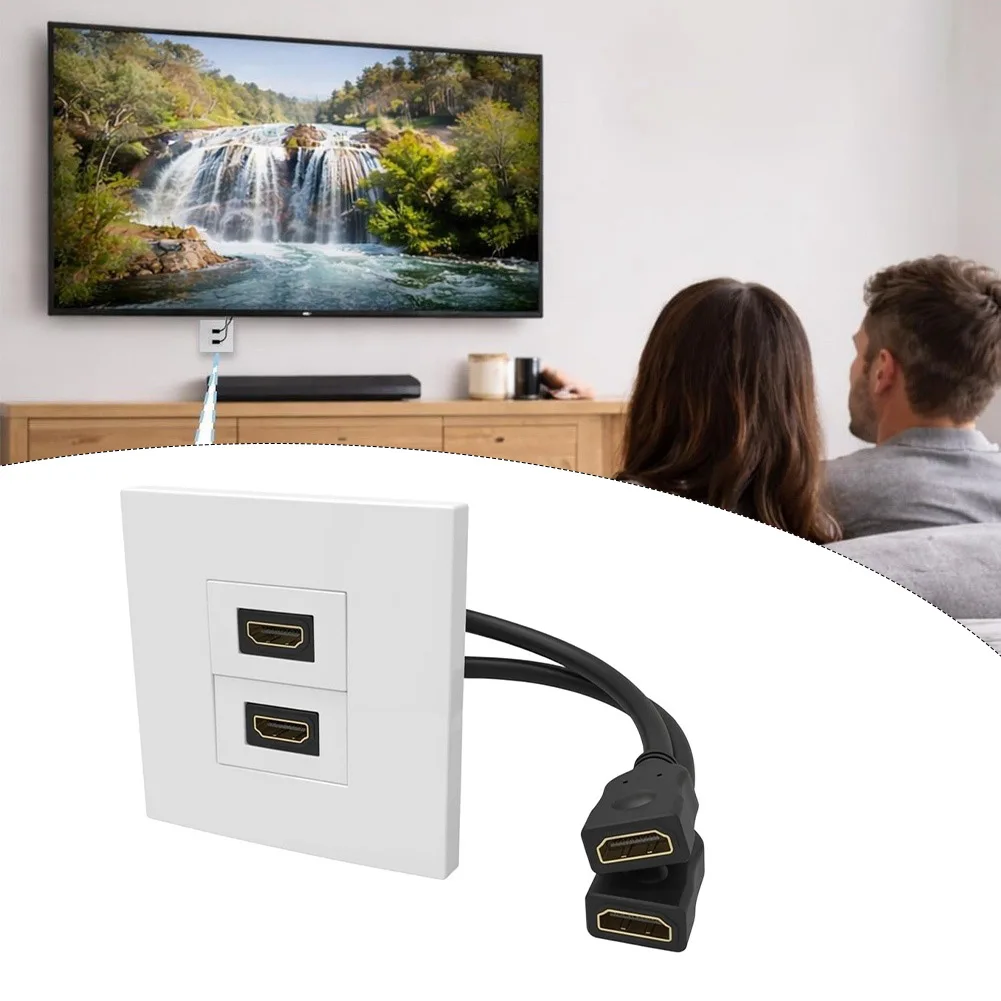 Dubbele poort wandplaat met pi - Home Cinema Gaming recensie en prijs