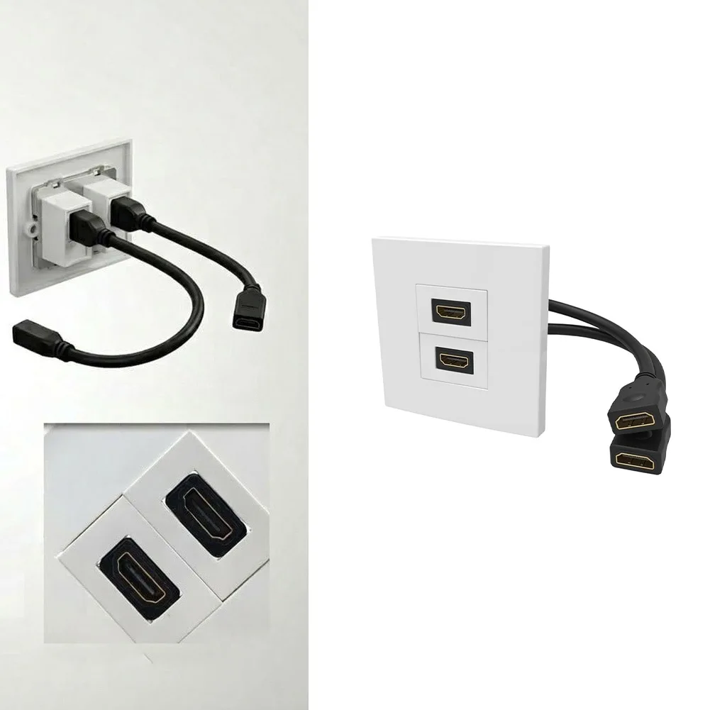 Dubbele poort wandplaat met pi - Home Cinema Gaming recensie en prijs