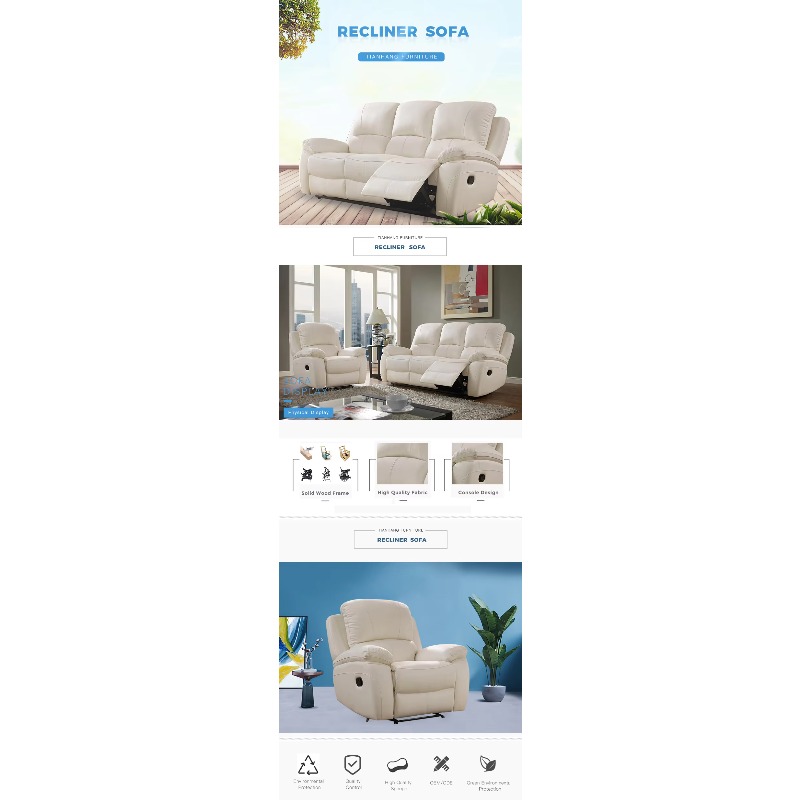 Moderne elektrische relaxfaute - Home Cinema Recliners recensie en prijs