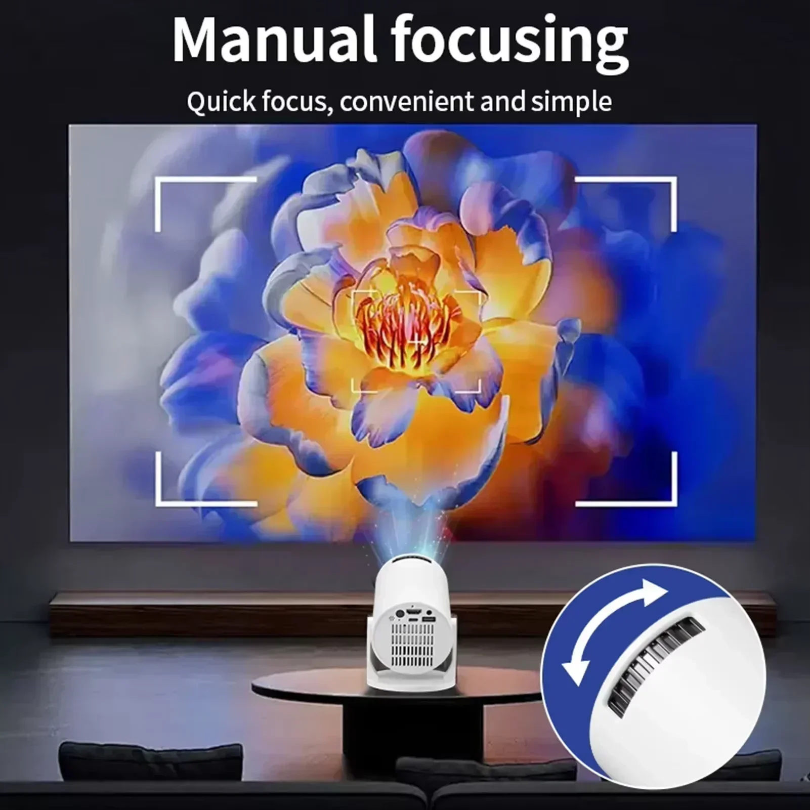 Nieuwe SmartProjector Mini HY3 - Home Cinema Setup recensie en prijs