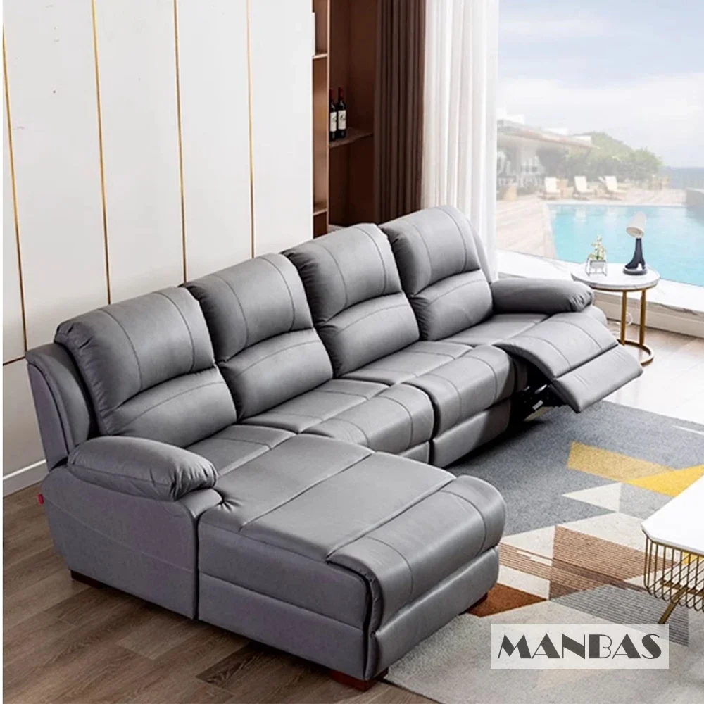 Echte lederen elektrische rela - Home Cinema Recliners recensie en prijs