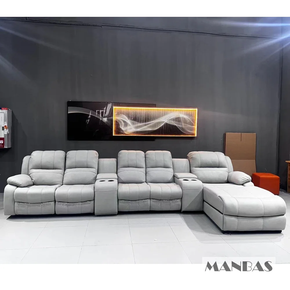 Echte lederen elektrische rela - Home Cinema Recliners recensie en prijs
