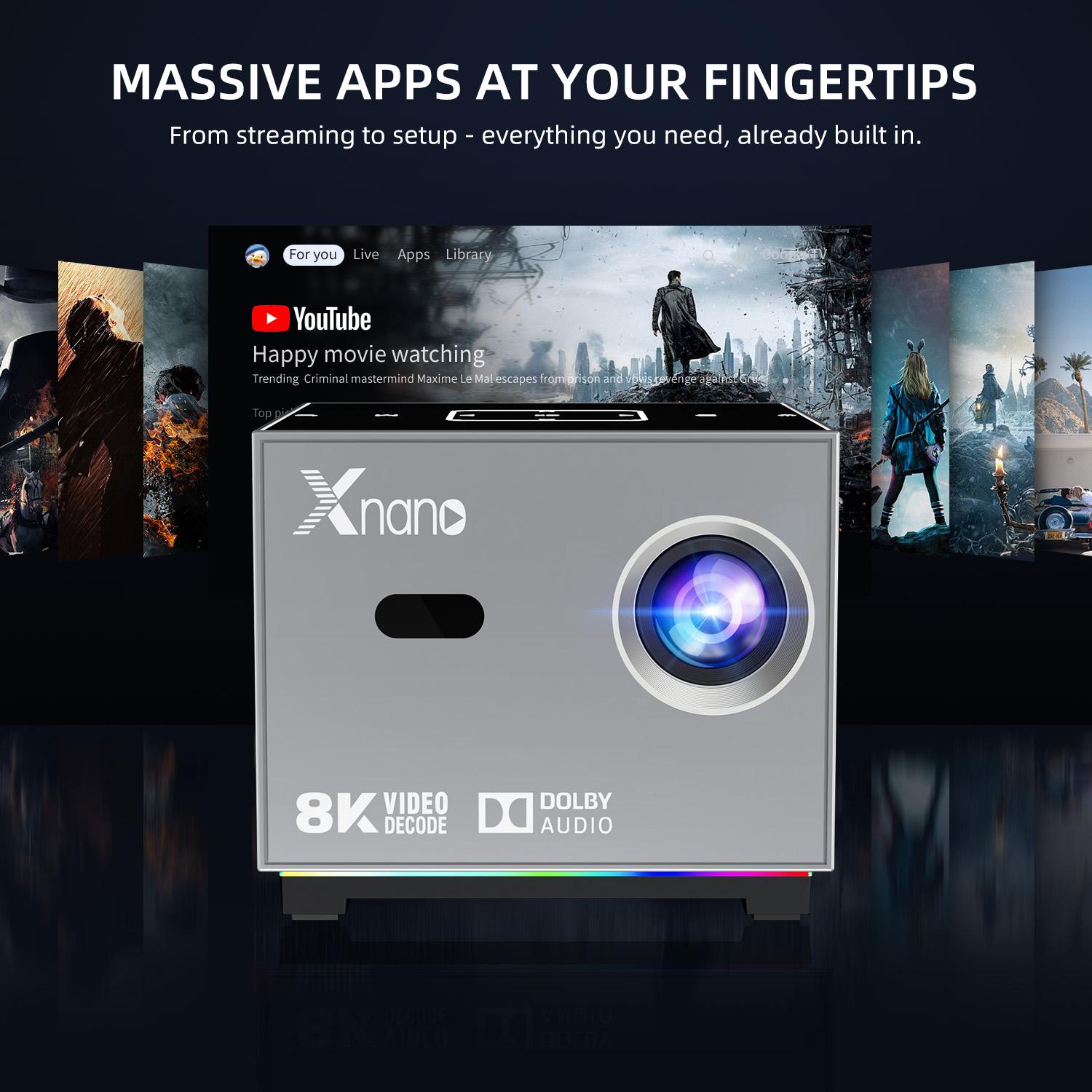 Xnano Draagbare Slimme Project - Video Home Cinema recensie en prijs