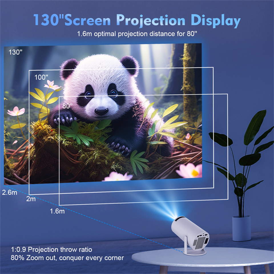 2026 Nieuwe HY300 Projector 4K - Home Cinema Setup recensie en prijs