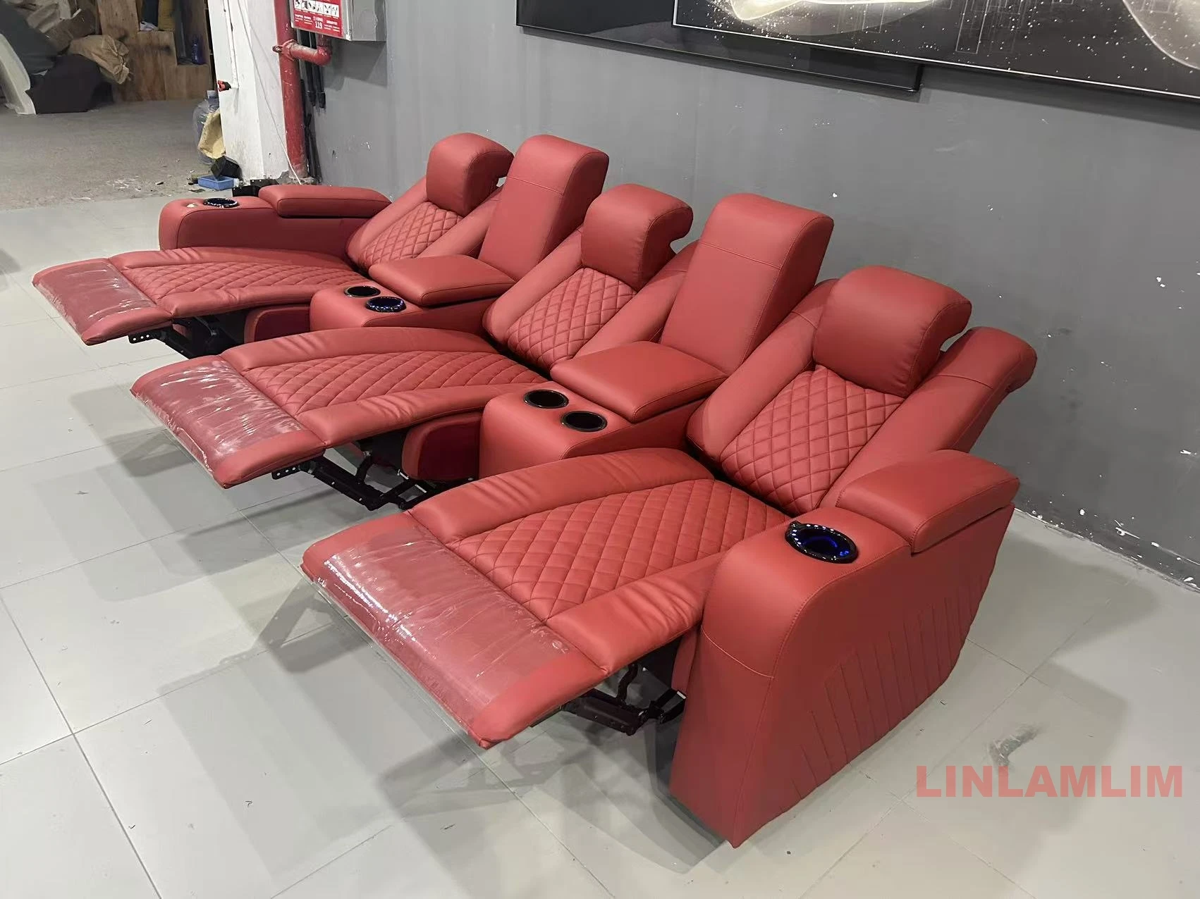 Linlamlim luxe 3-zits fauteuil - Home Cinema Recliners recensie en prijs