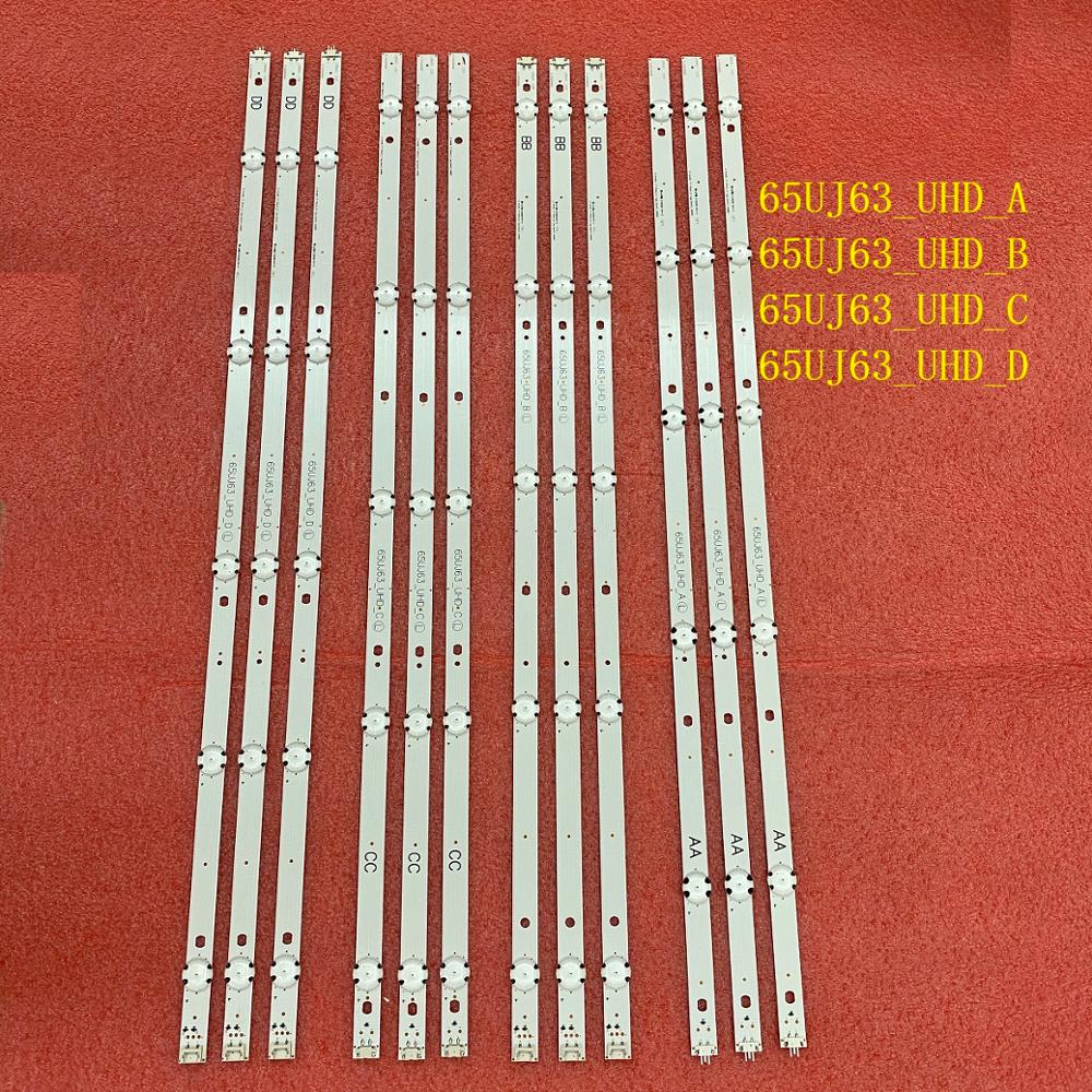 12 stks/set LED Backlight Stri - Ambient Light Strip Tv recensie en prijs