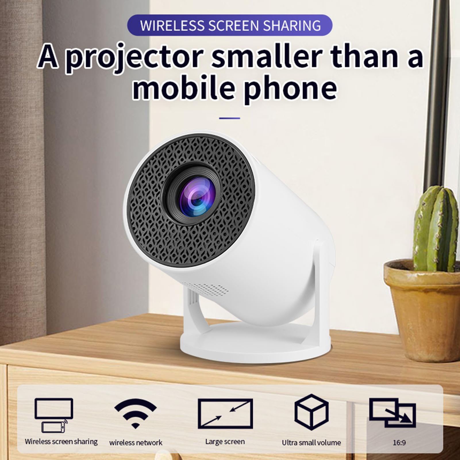 M5 8K Wifi 6 Projector Ultra H - Home Cinema Gaming recensie en prijs