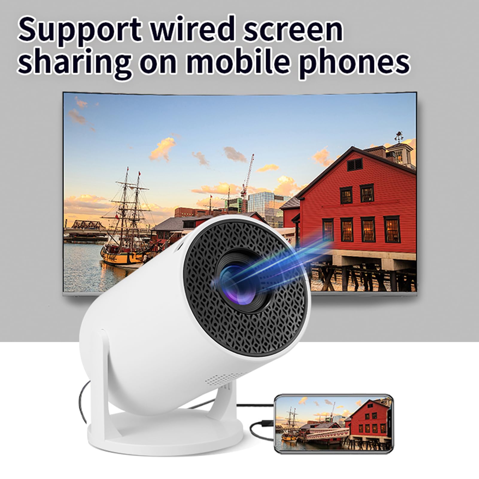 M5 8K Wifi 6 Projector Ultra H - Home Cinema Gaming recensie en prijs