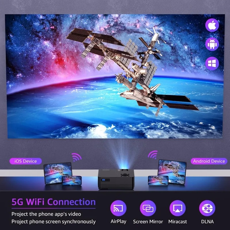 5G WiFi Bluetooth Native 1080P - Home Cinema Setup recensie en prijs
