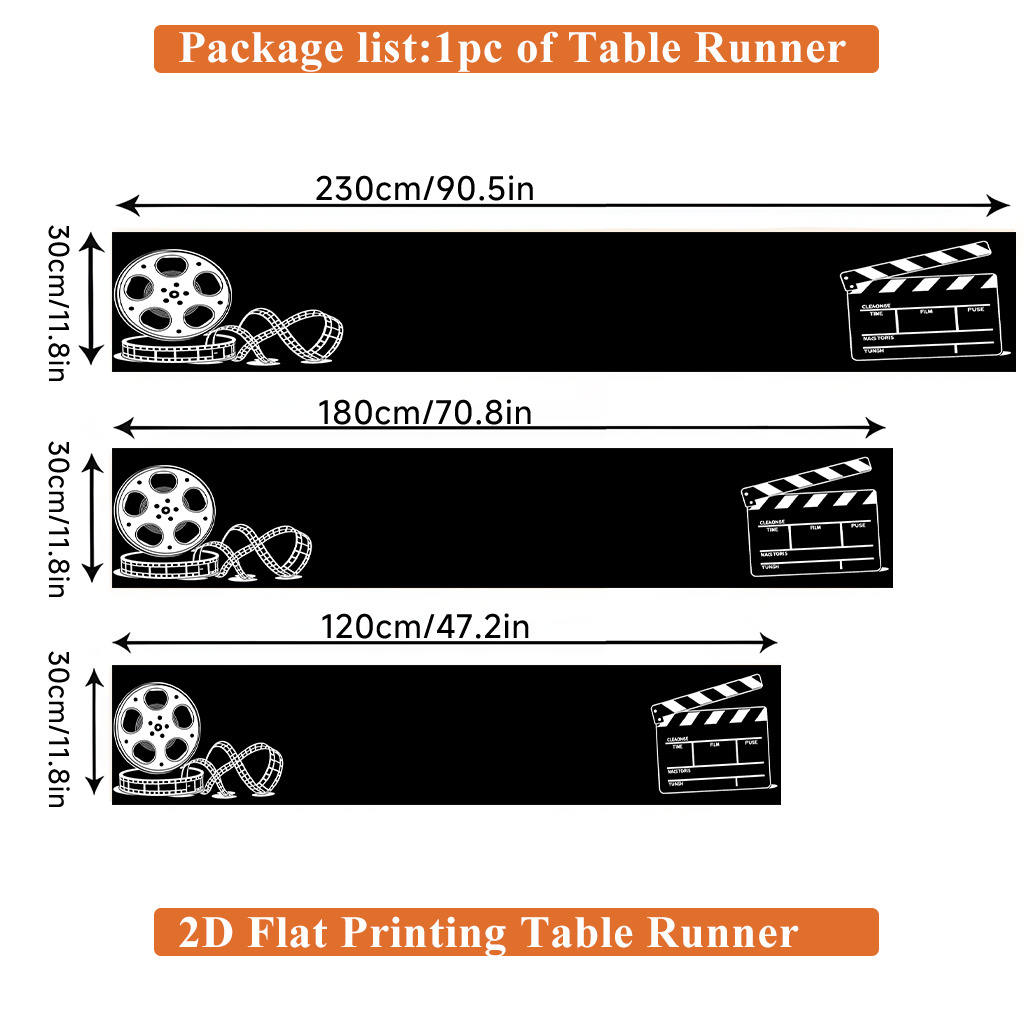 Film Clapperboard Print Tafell - Home Cinema Restaurant recensie en prijs