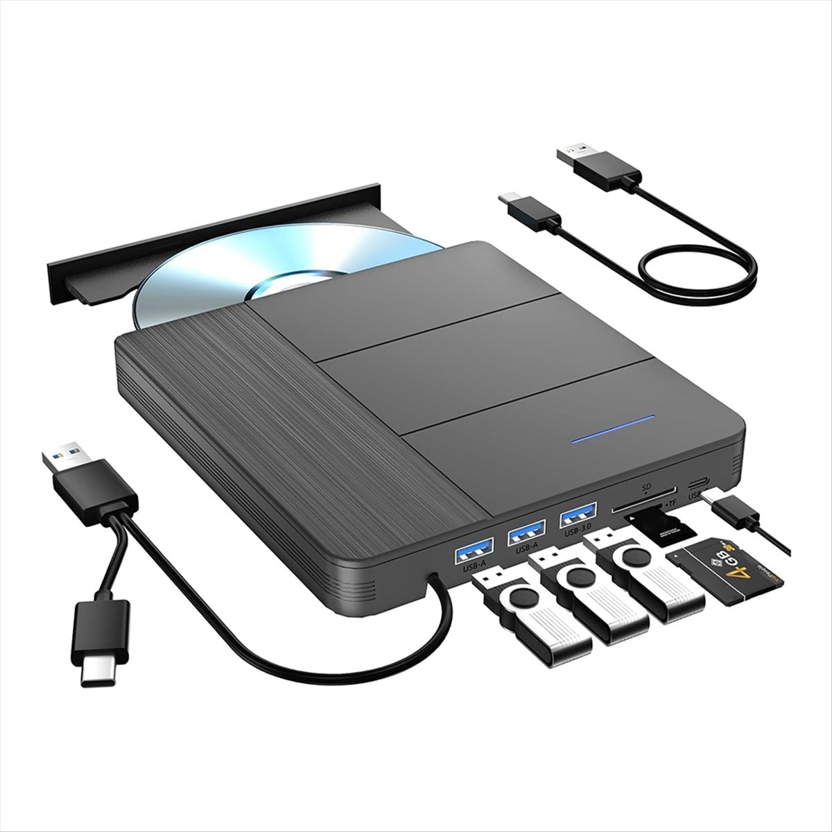 SCLS 7-in-1 externe Blu-Ray dr - Blu Ray Disc Player recensie en prijs