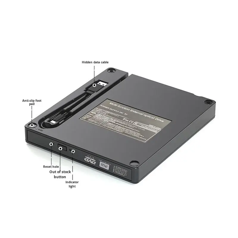 7-in-1 USB3.0 & Type-C CD/DVD- - Blu Ray Disc Player recensie en prijs
