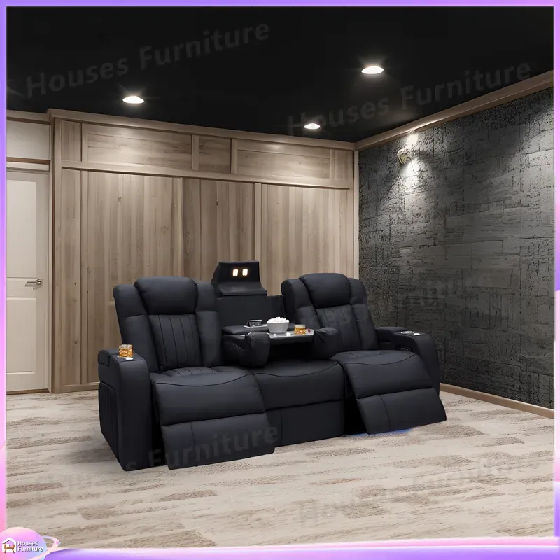 Lederen relaxfauteuil home cin - Home Cinema Recliners recensie en prijs