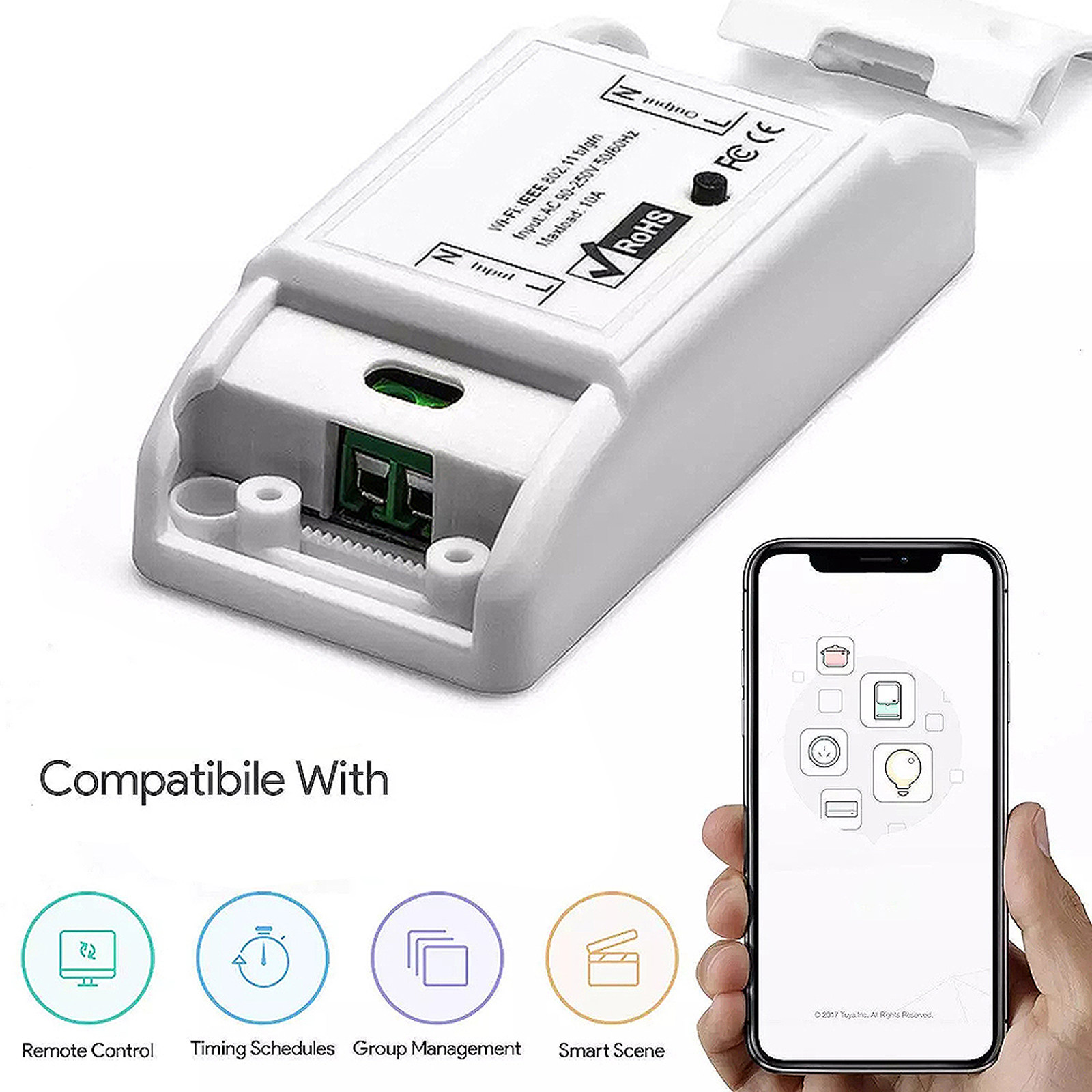 1 stuks WiFi Smart Home Schake - Universal Remote Control recensie en prijs