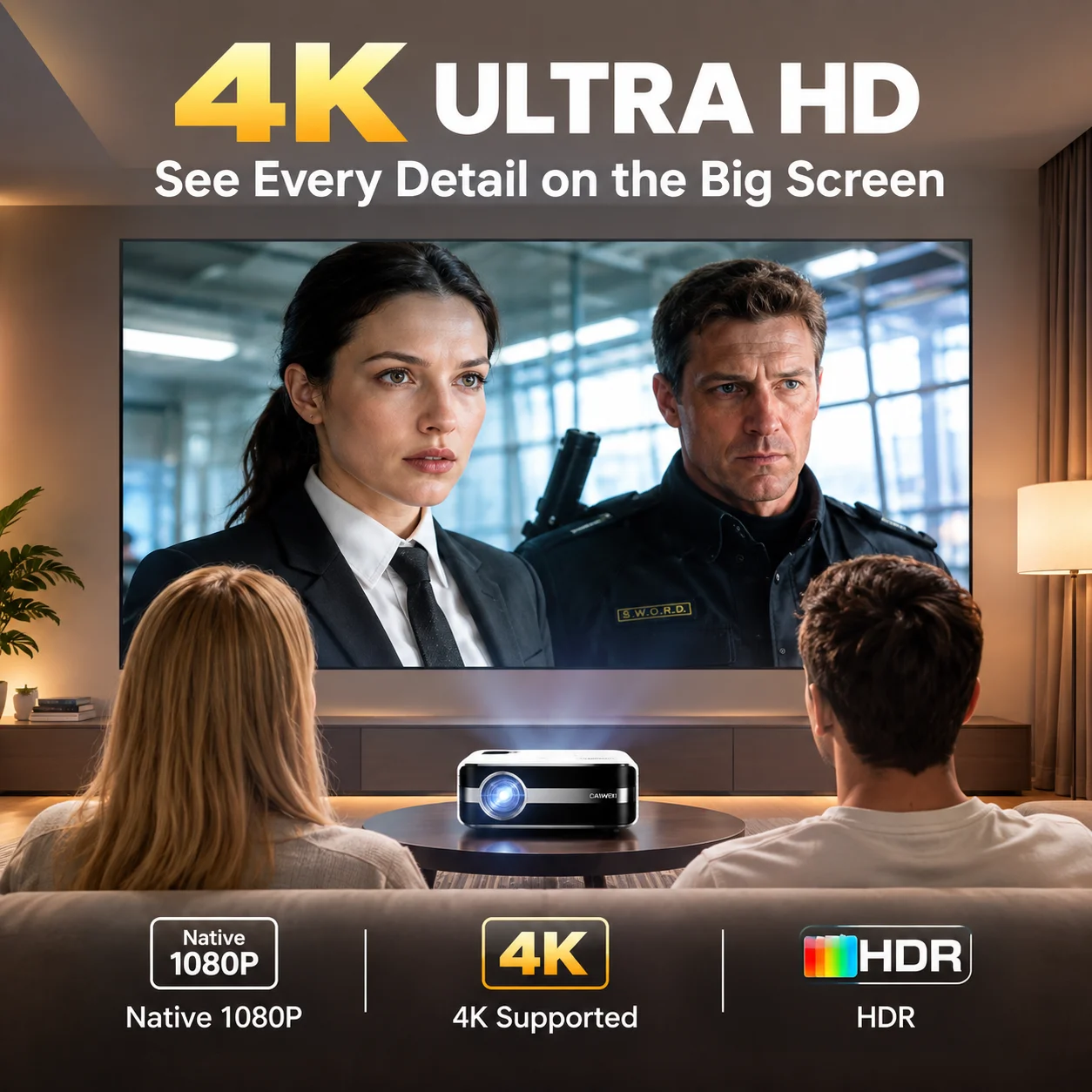 Nieuwe A9S 4k 4000ANSI project - Home Cinema Gaming recensie en prijs